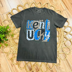Women’s Charcoal Kentucky Mixed Print Graphic Tee