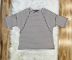 Women’s Evermmee Brown striped top