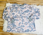 Women’s Evermmee Curvy Camo Pant Set