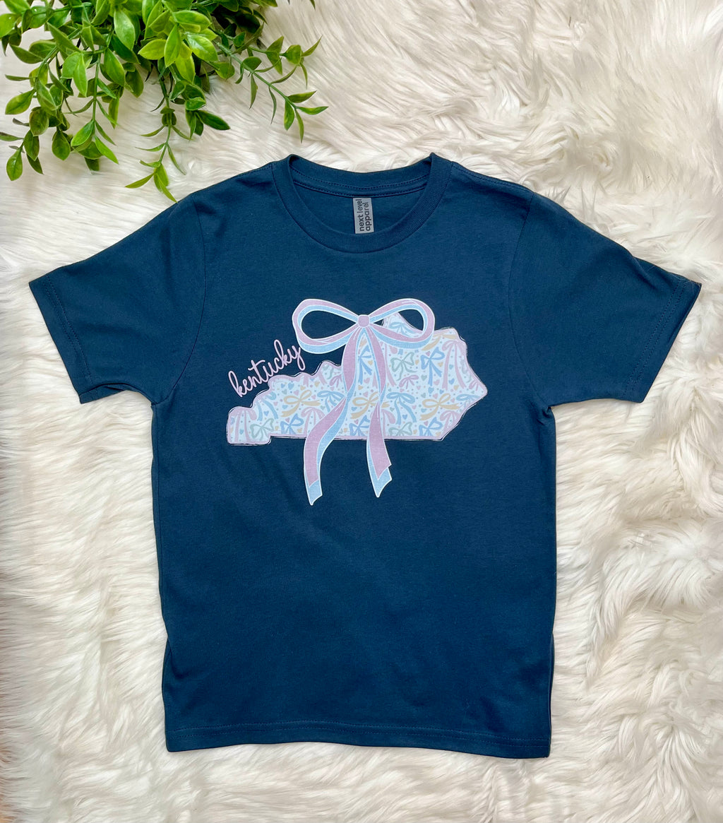 Girl’s Kentucky State Tee