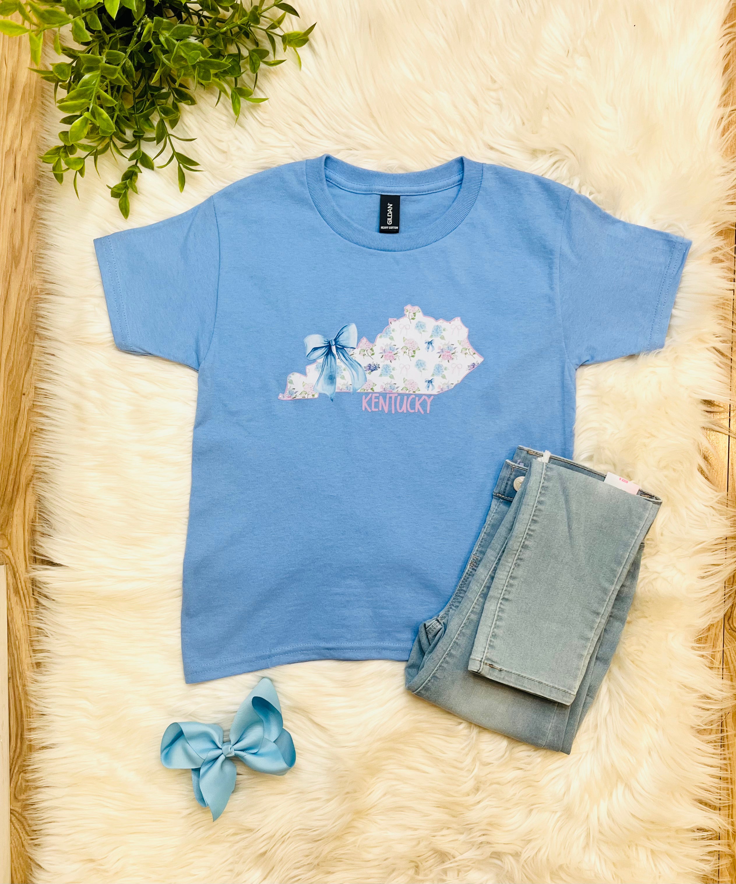 Girl’s Kentucky Kentucky Hydrangea Tee