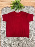 Women’s Zenana Cabernet Sweater Top-True to Size