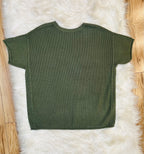 Women’s Zenana Olive Sweater Top - True to Size