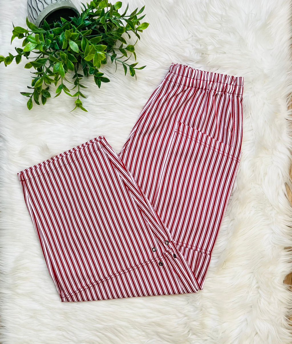 Women’s Blu Pepper Berry Stripe Pants