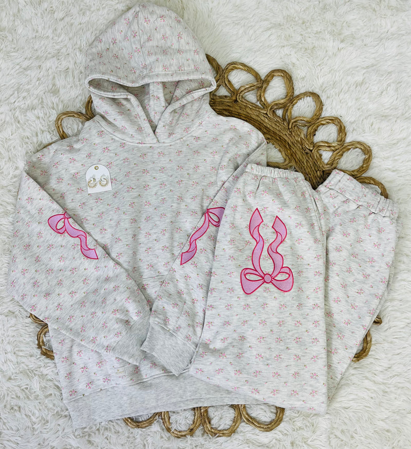 Simply Southern Pink Bow Set