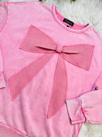 Women’s Evermmee Pink Bow Top