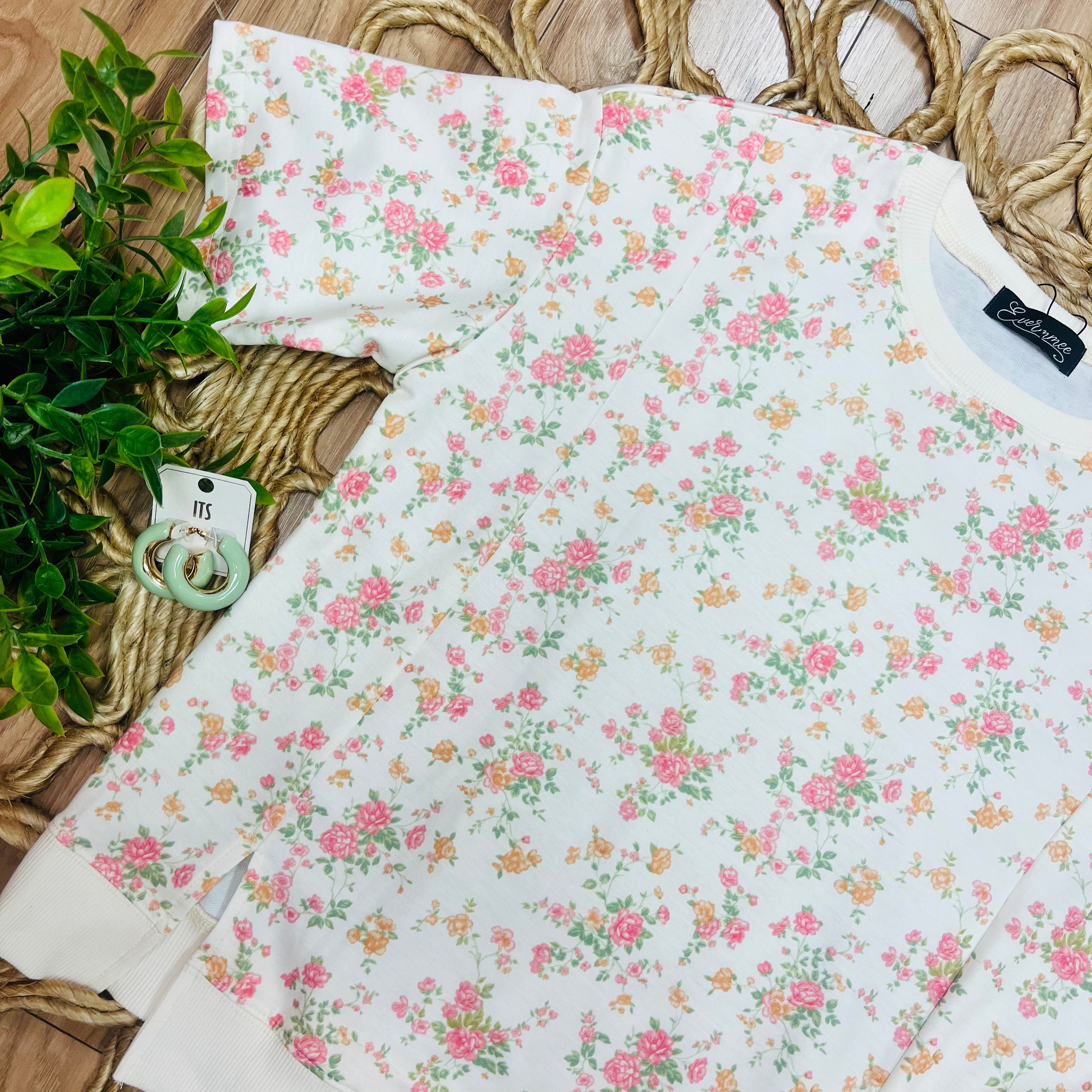 Women’s Evermmee Floral Short Set