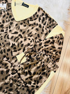 Women’s Evermmee Cheetah Yellow Detail Set
