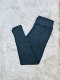 Women’s Ultra Soft Pull on Leggings in Heather Charcoal Long Length