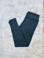 Women’s Ultra Soft Pull on Leggings in Heather Charcoal Long Length