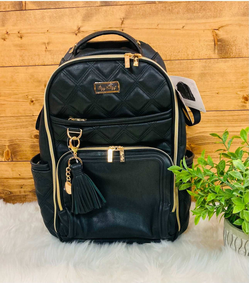 Itzy Ritzy Black Boss Plus Diaper Bag - Mini Mee Boutique