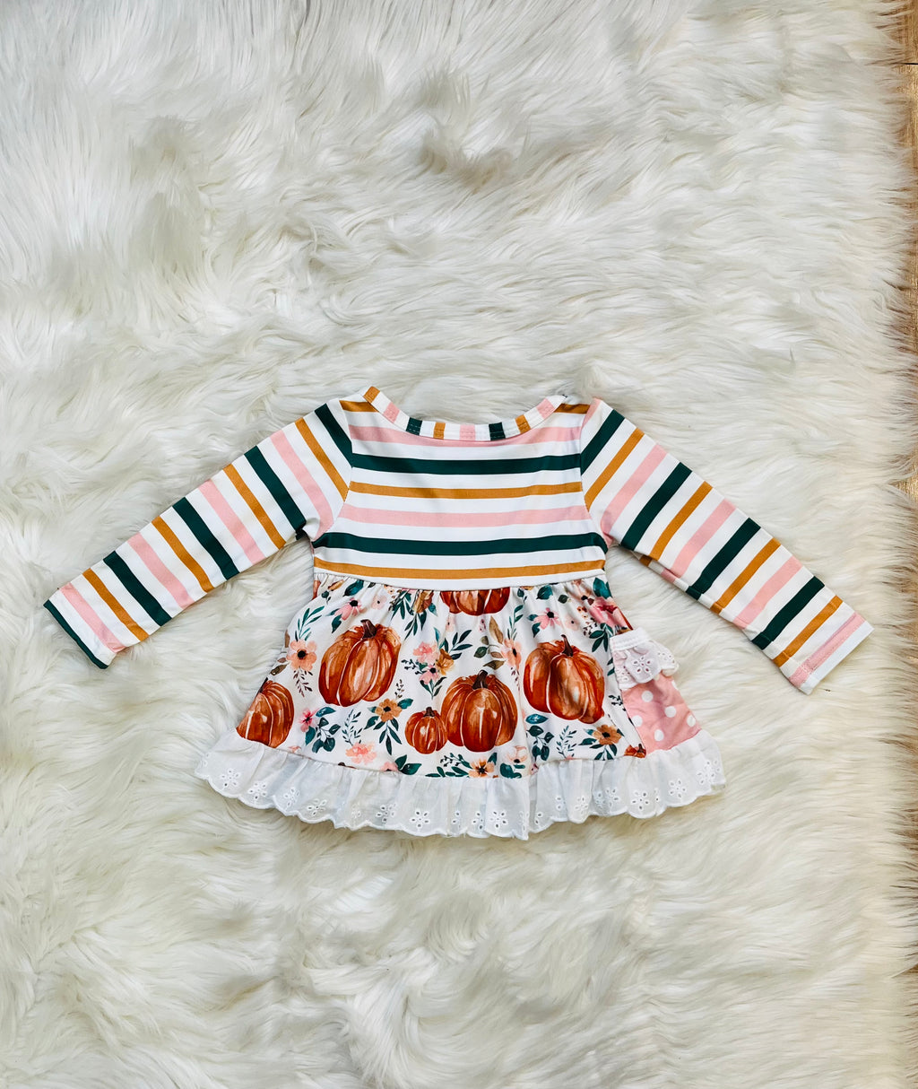 Girl’s Pumpkin Pant Set