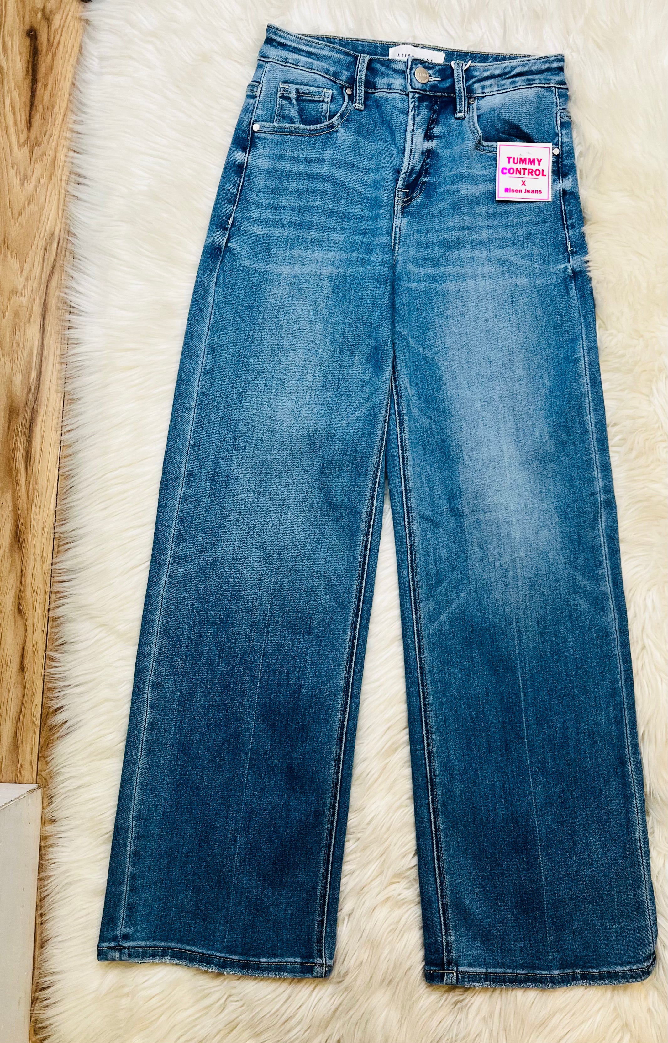 Women’s Risen High Rise Straight Jeans 1569