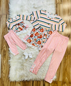 Girl’s Pumpkin Pant Set
