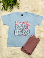Girl’s Kentucky Pattern Tee