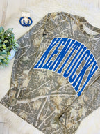 Women’s Golden Girls Long Sleeve Camo Kentucky Tee