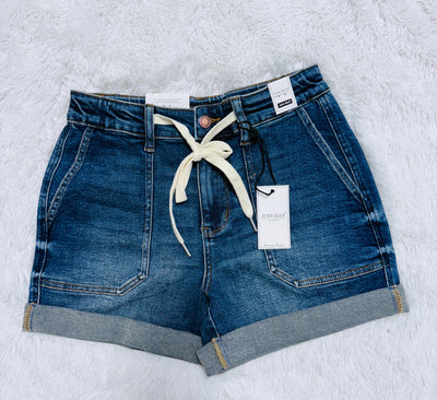 Judy Blue Roll up shorts style 0343 - Mini Mee Boutique