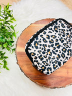 Taupe Leopard Print Belt Bag