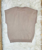 Women’s Zenana Ash Mocha Vest Top - True to Size