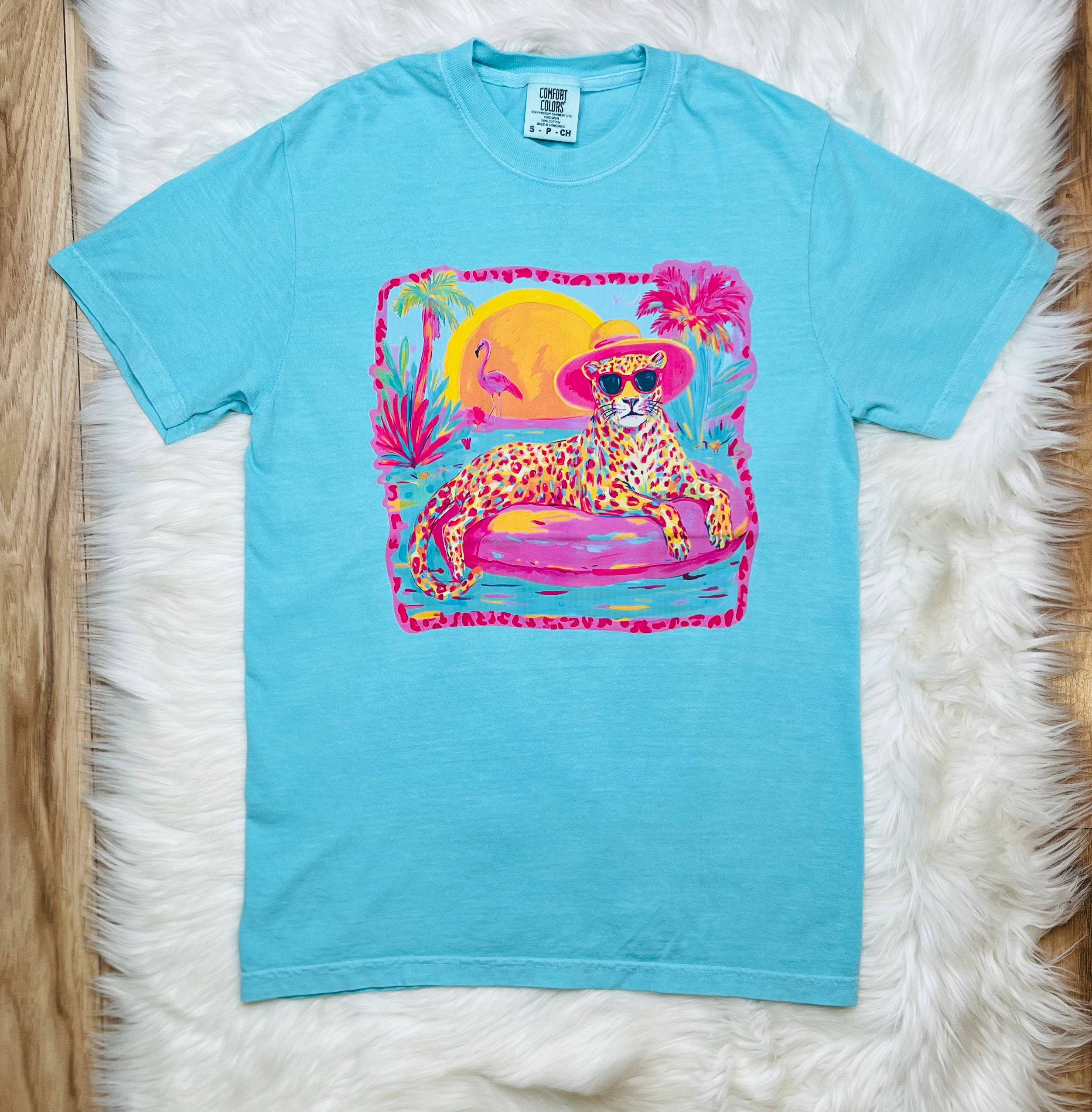 Women’s Summer Leopard Tee