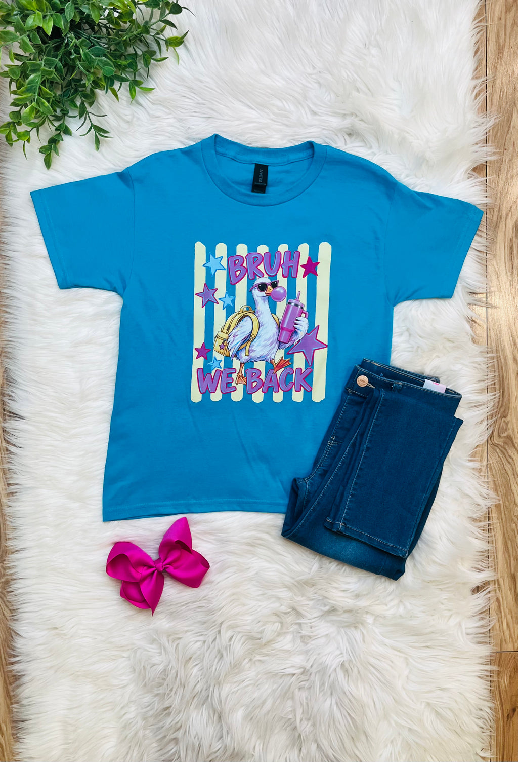 Girl’s Bruh We Back Tee