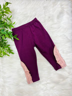 Girl’s Purple Fall Floral Outfit