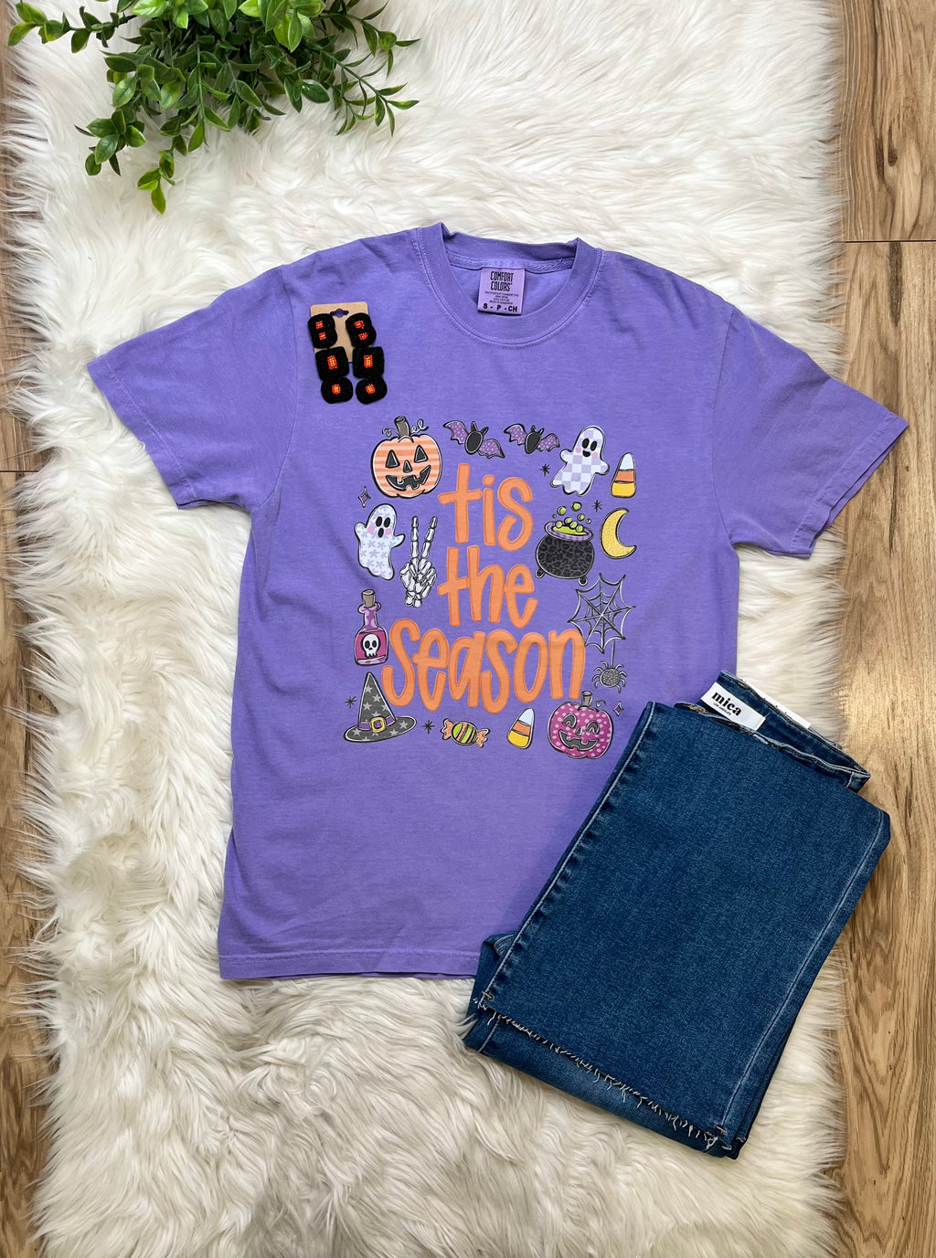 Women’s Comfort Color Tis the Season Tee