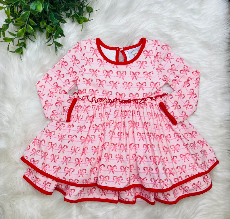 Swoon Baby Candy Cane Dress