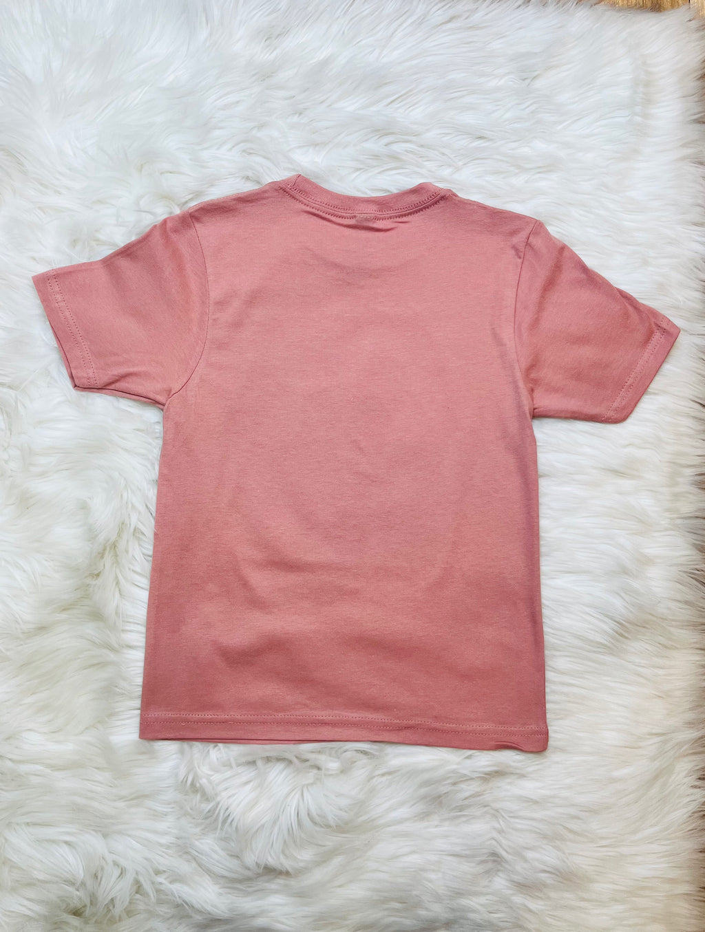 Girl’s Smiley Face Graphic Tee