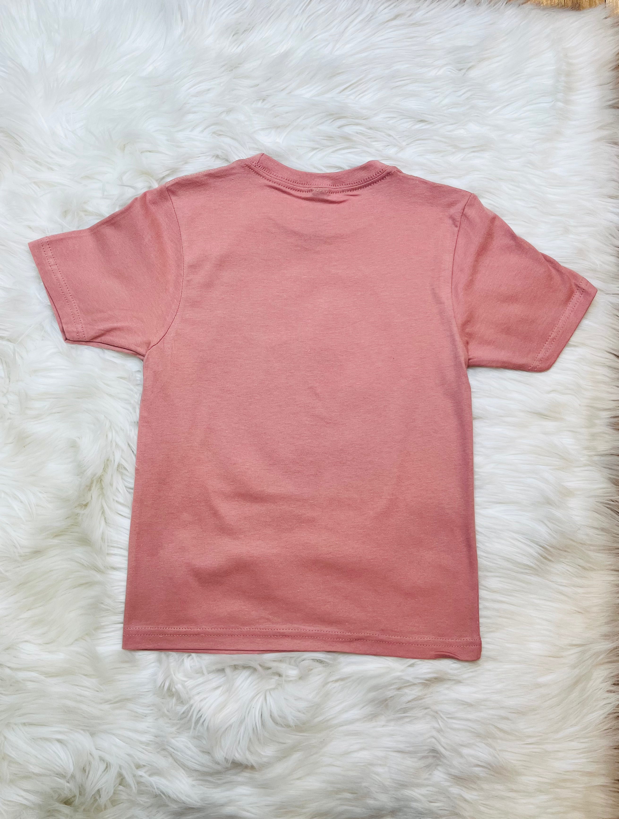 Girl’s Smiley Face Graphic Tee