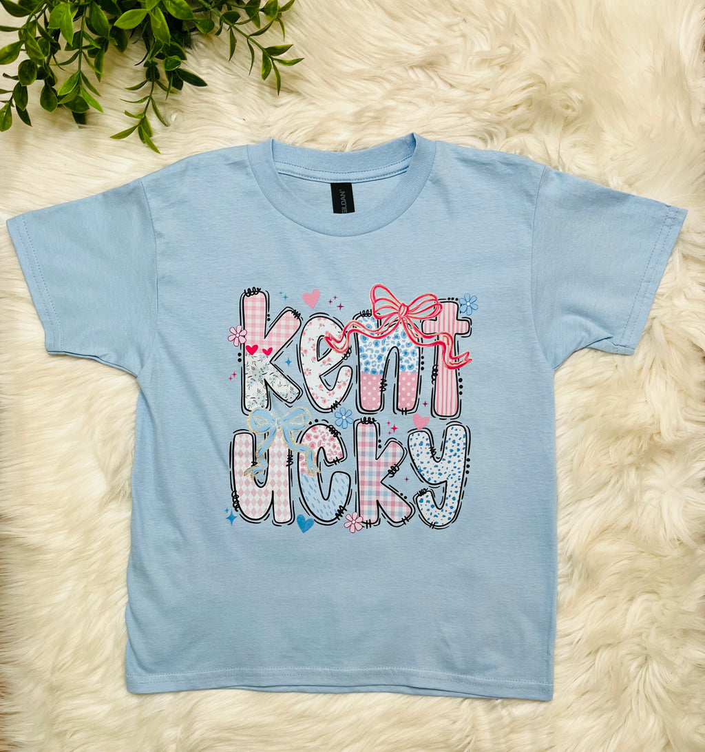 Girl’s Kentucky Pattern Tee