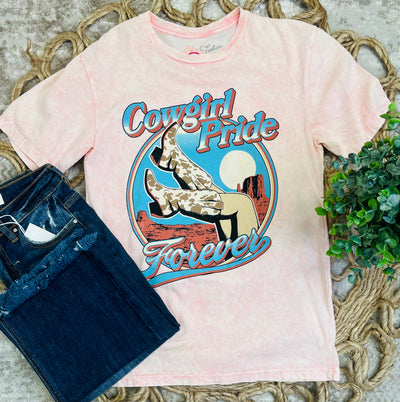 Lotus Fashion cowgirl pride forever tee - Mini Mee Boutique