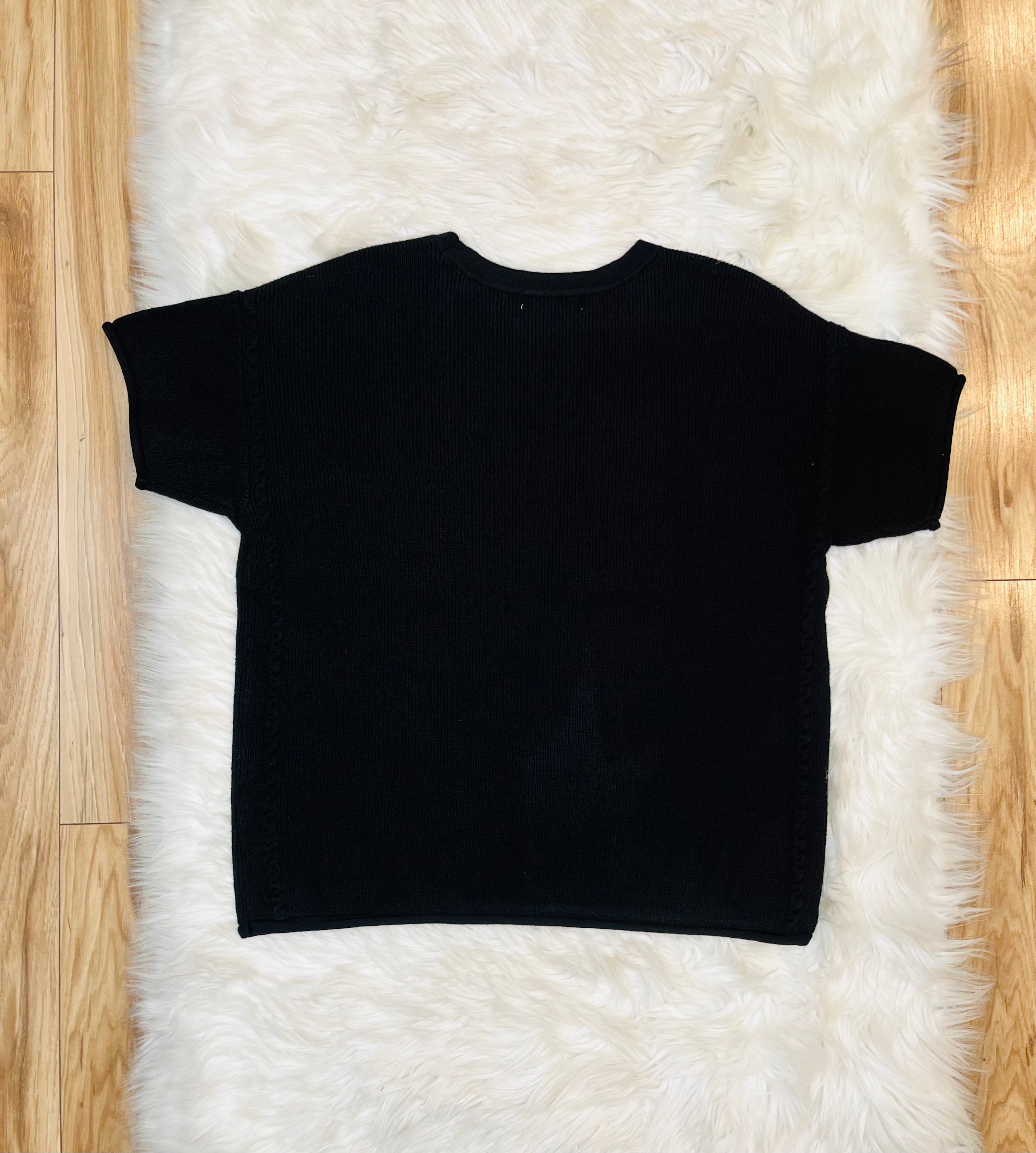 Women’s Zenana Black Sweater Top- True to Size