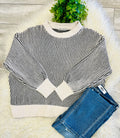 Women’s Zenana Black Ribbed Sweaters Top - True to size