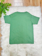 Girl’s Olive Green Mixed Print Pumpkin Tee