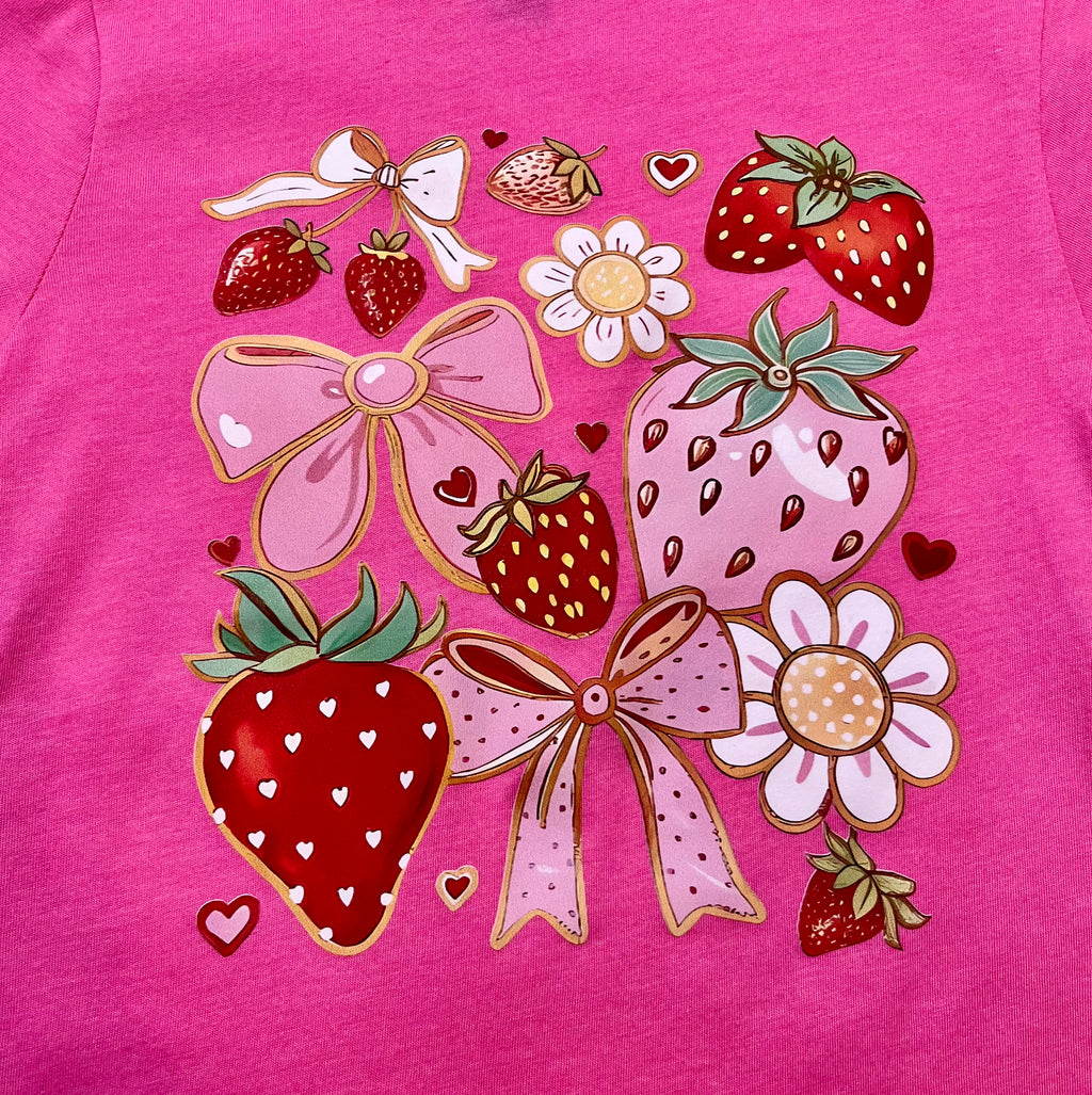 Girl’s Strawberry Daisy Tee