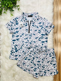 Women’s Evermmee Camo Quarter Zip Set