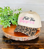 Women’s Full Time Yapper Leopard Hat