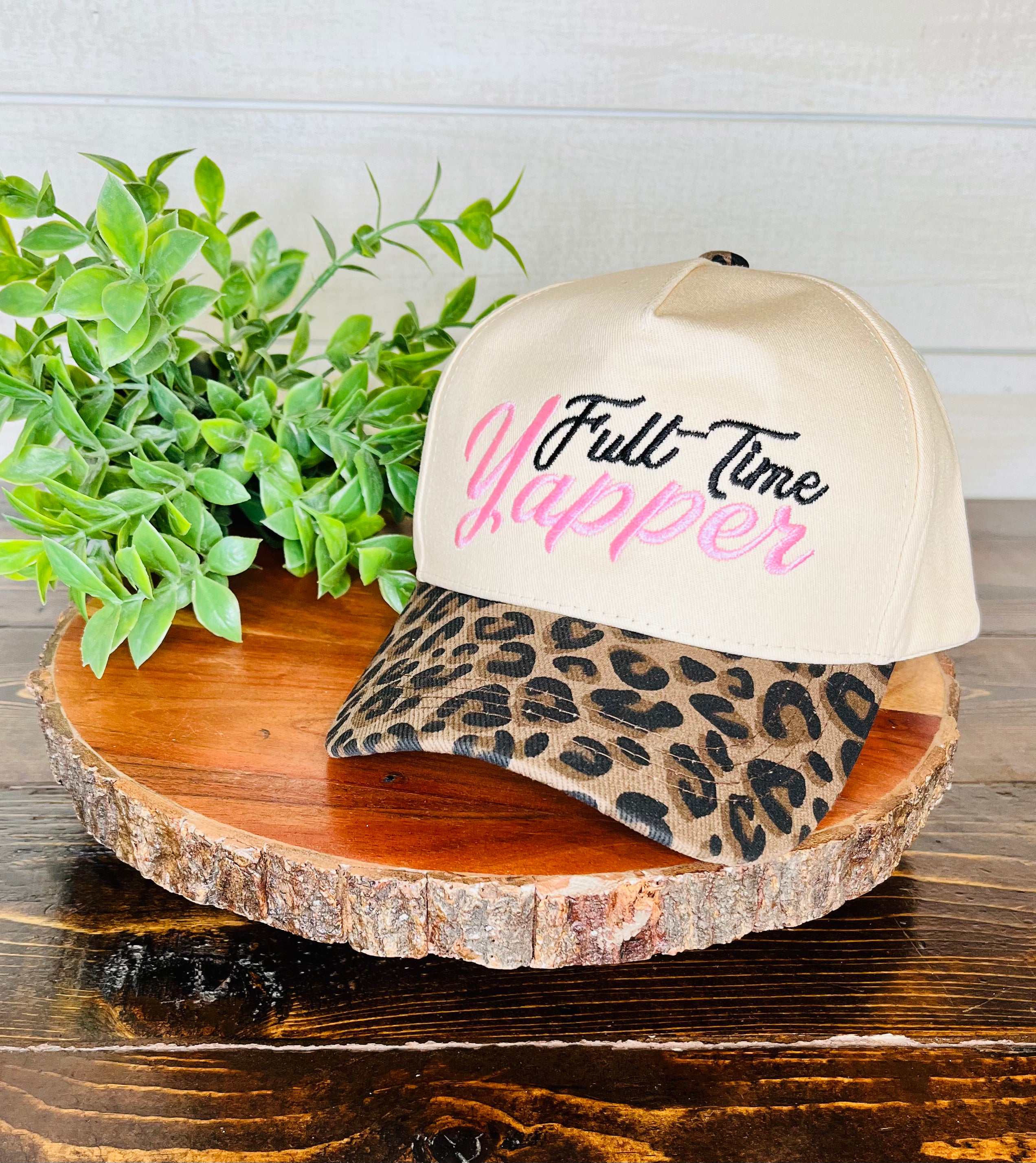 Women’s Full Time Yapper Leopard Hat