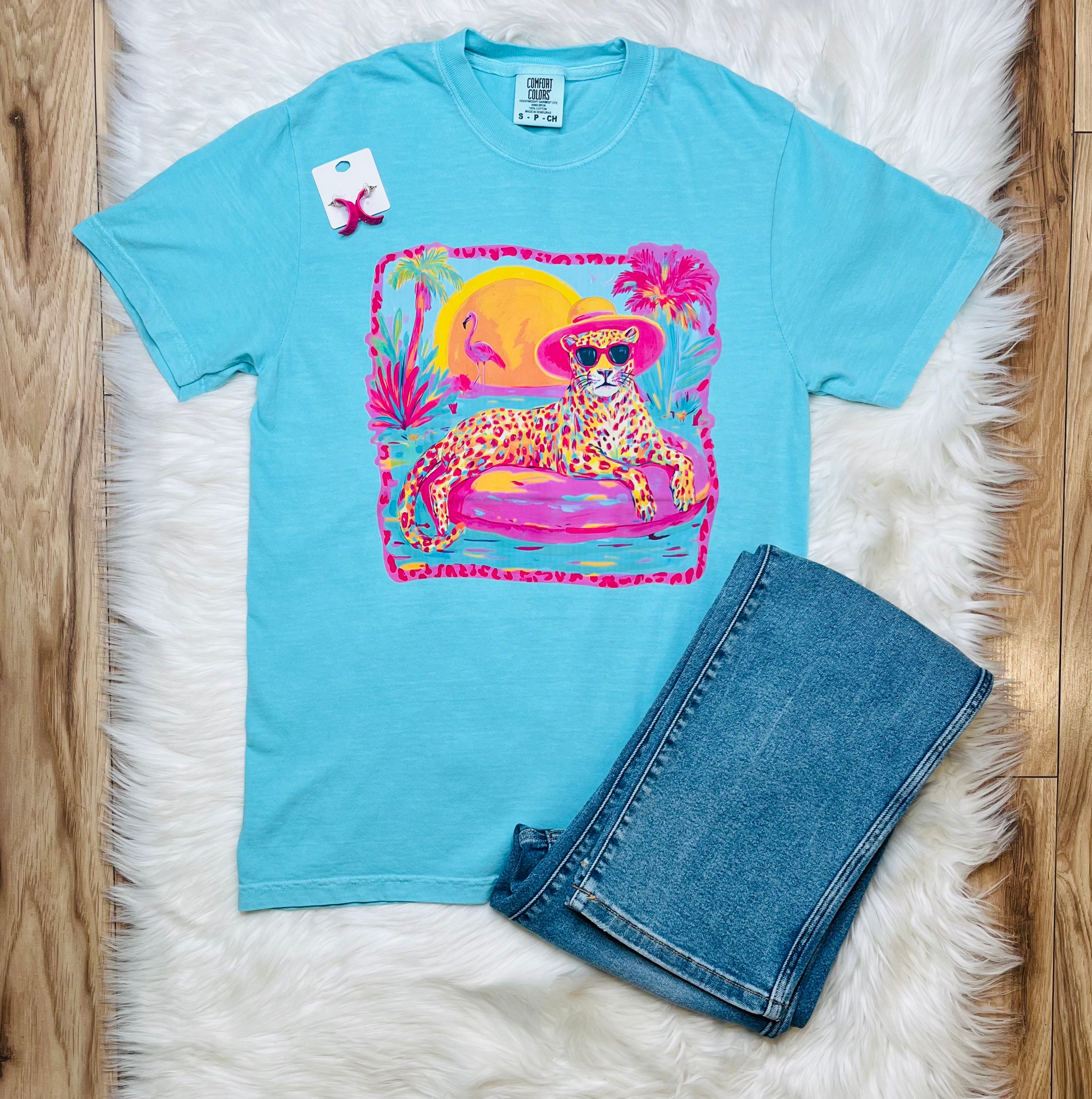 Women’s Summer Leopard Tee