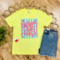 Special Order 3XL - Women’s Yellow “Certified Hot Mess” Graphic Tee