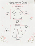 Women’s Evermmee Brown Skort Set with White Polka Dots- Loose Fit