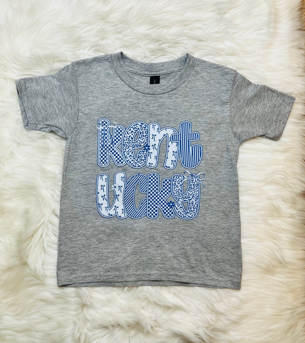 Girl’s Grey Kentucky Tee