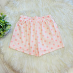 Women’s Evermmee Light Pink Polka Dot Collared Short Set