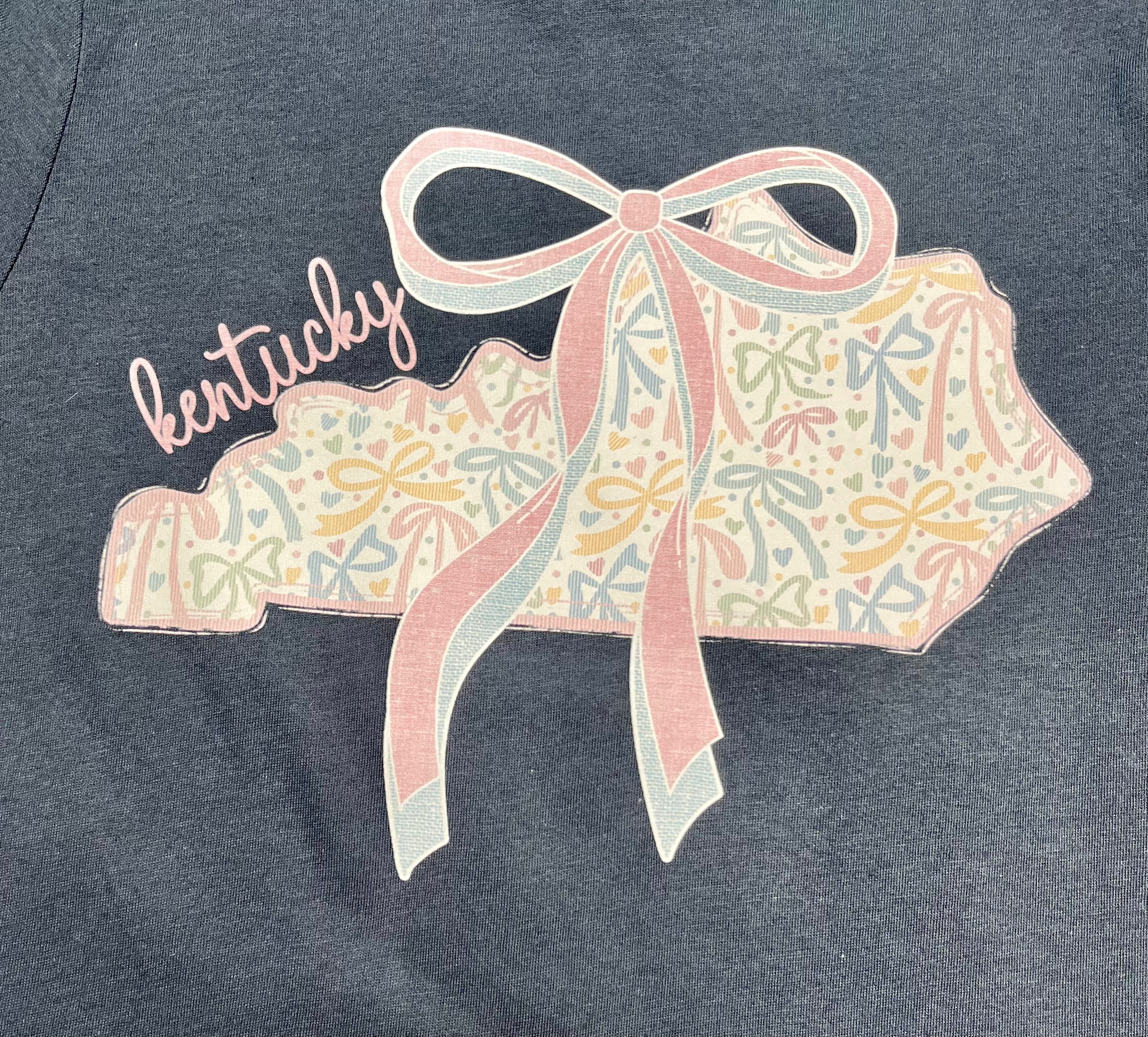 Girl’s Kentucky State Tee