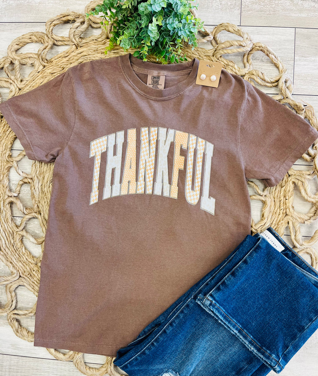 Women’s Comfort Colors Thankful Tee