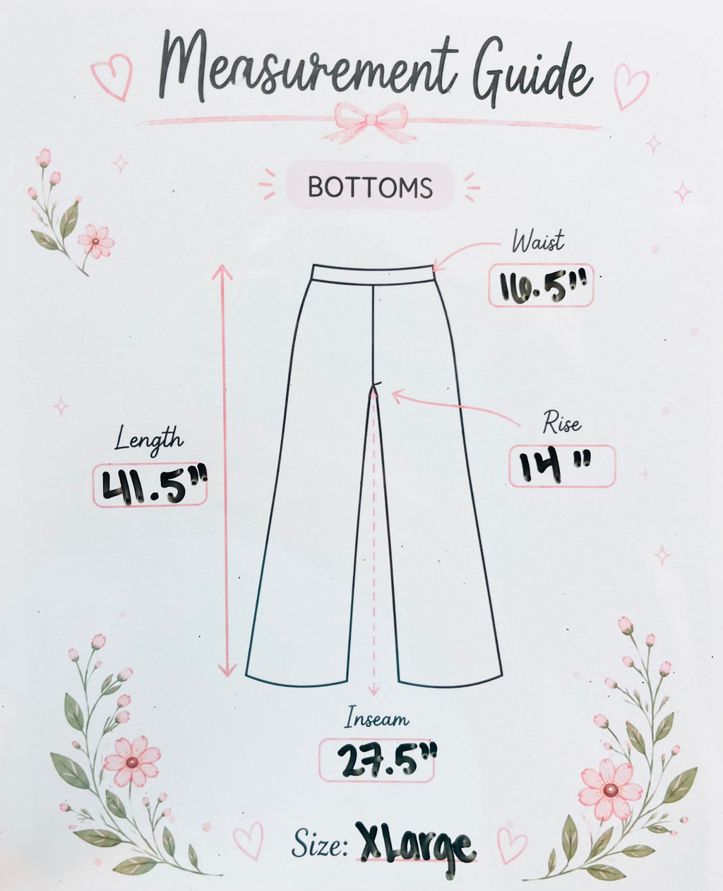 Women’s Anniewear Sage Patchwork Wide Leg Pants- Loose Fit