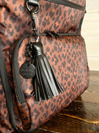 Itzy Ritzy Boss Plus Leopard Diaper Bag