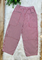 Women’s Blu Pepper Berry Stripe Pants