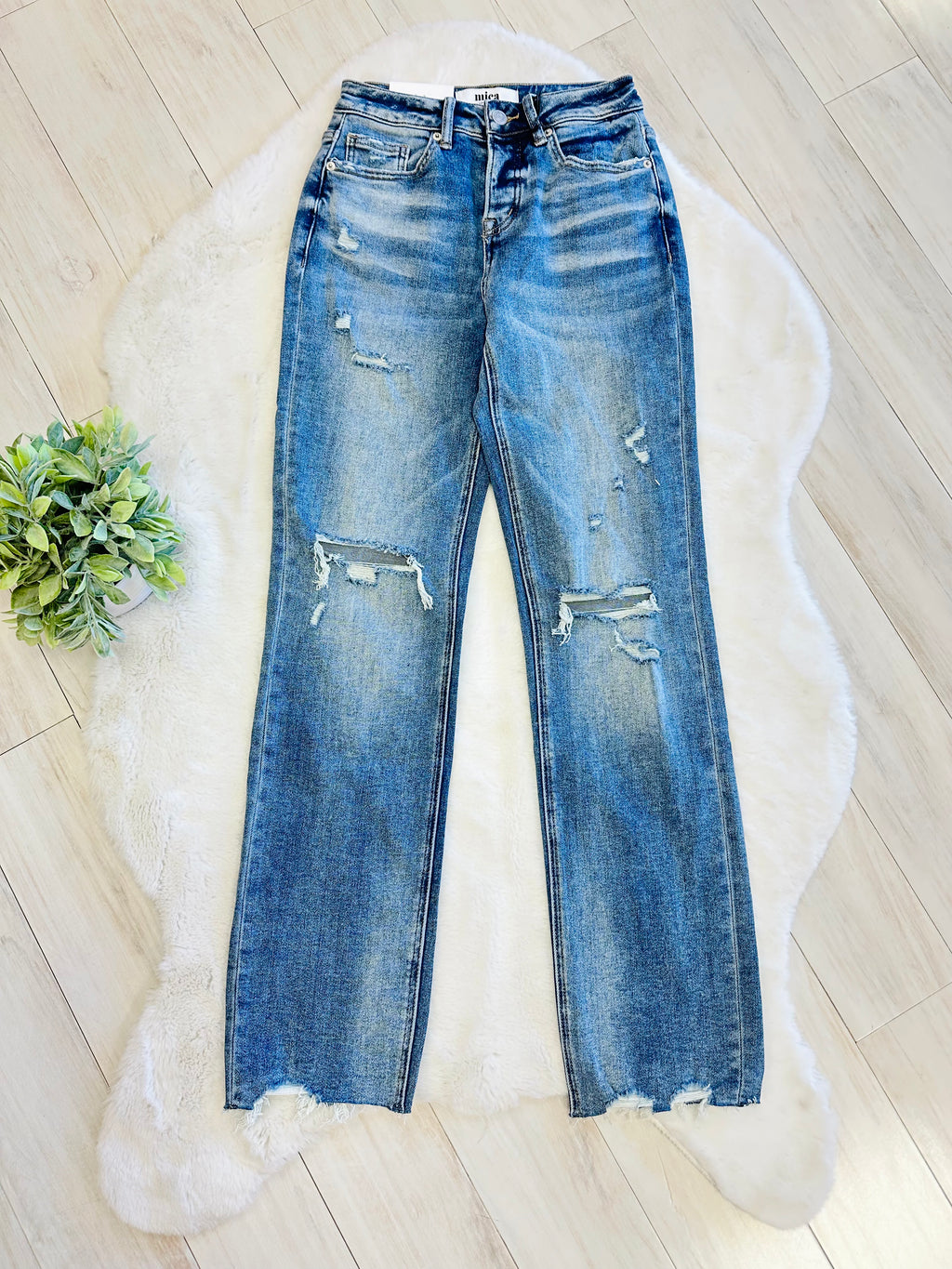 Women’s Mica High Rise Relaxed Straight Jeans #3027